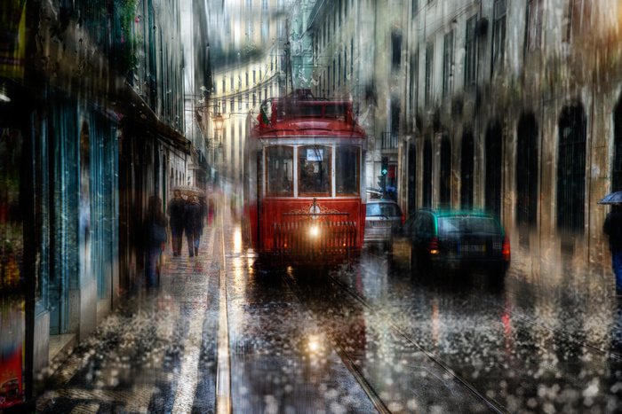 Лиссабонский трамвай... © Эдуард Гордеев