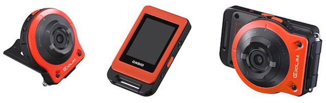 Модульная камера Casio EX-FR10 – объектив и дисплей отдельно