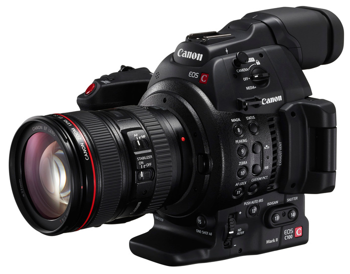 Canon EOS C100 Mark II – обновление модельного ряда видеокамер Cinema EOS