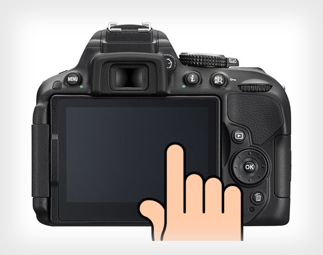 Тач-скрины в зеркалках Nikon появятся начиная с D5500