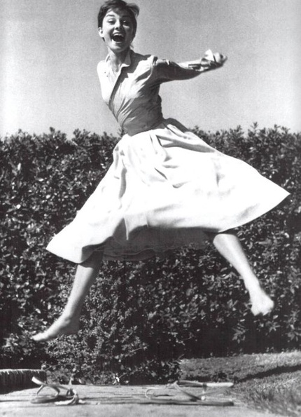Philippe Halsman Audrey Hepburn, 1955