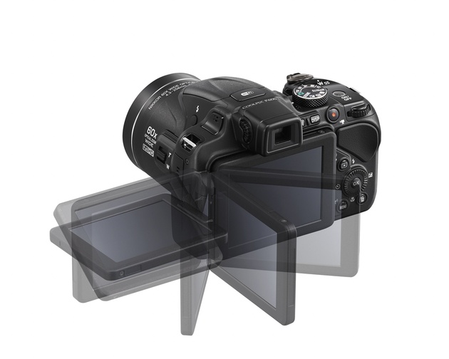 Поворотный экран Nikon CoolPix P600