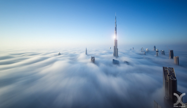 Туман в Дубае. ОАЭ © Daniel Cheong