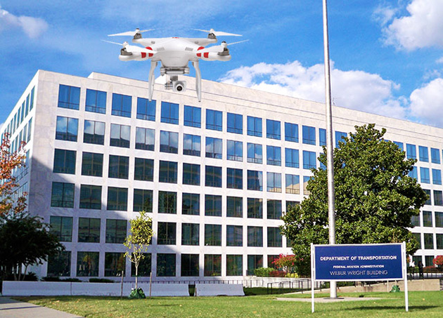 В США обнародован проект документа, регулирующего полеты дронов-мультикоптеров