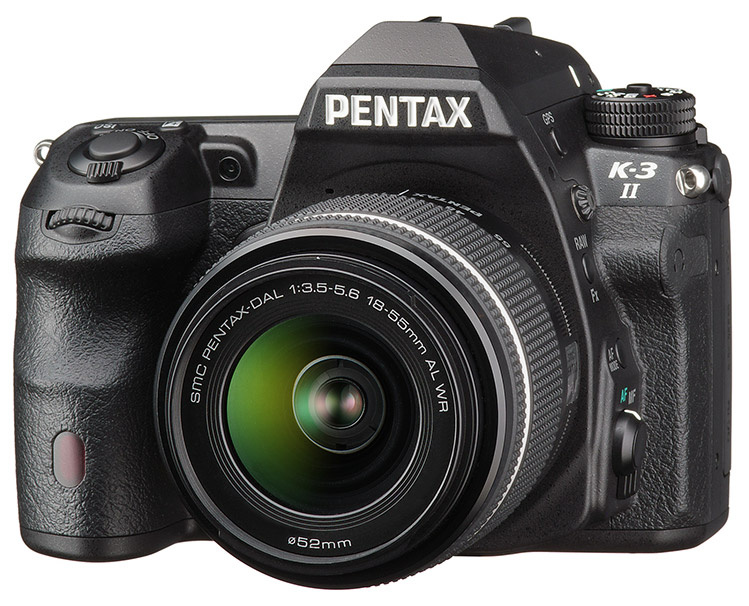 Pentax K-3 II – функция Pixel Shift Resolution, GPS, компас