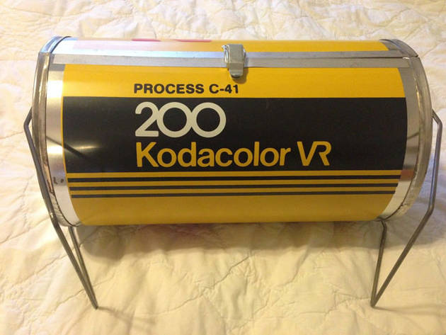 Коллекционный гриль, который выглядит как кассета с пленкой Kodak