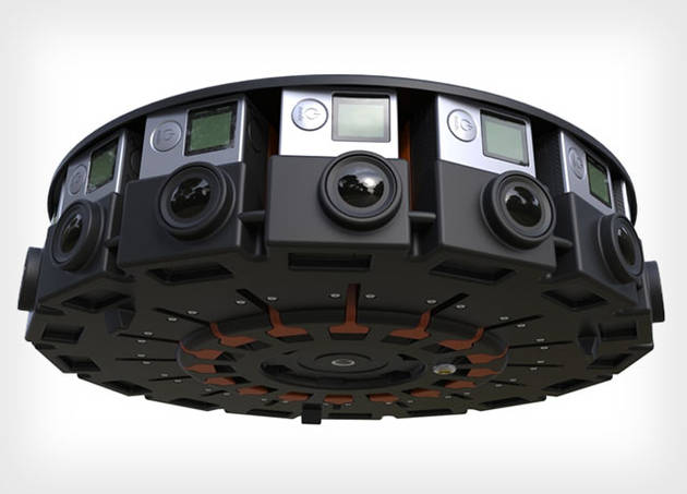 Google Jump – риг для 16 камер GoPro и виртуальная реальность 360° 