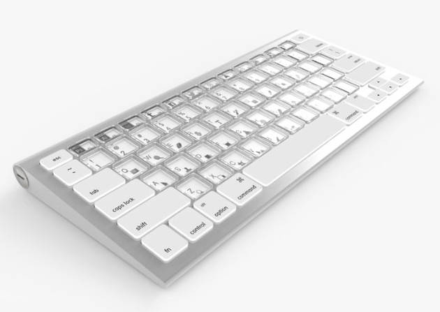 Клавиатура Sonder с изменяемыми пиктограммами клавиш