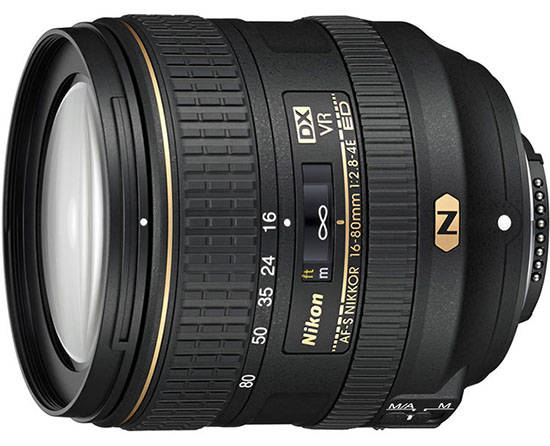 Анонсирован объектив Nikkor 16-80mm f/2.8-4 для камер Nikon DX