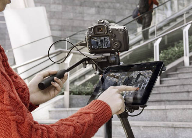 Manfrotto Digital Director – управление зеркальной камерой с планшета iPad Air