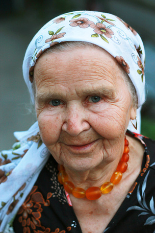 София Михайловна, 89 лет. Работала разнорабочей в колхозе и санитаркой в поликлинике