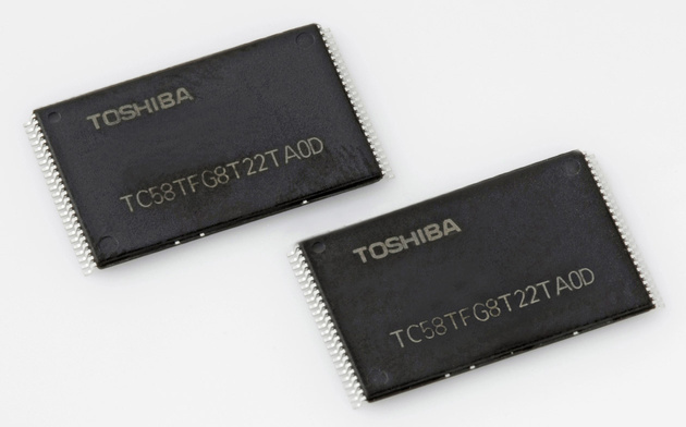 Toshiba создает первую в мире 48-слойную флеш-память BiCS FLASH™ объемом 256 Гбит