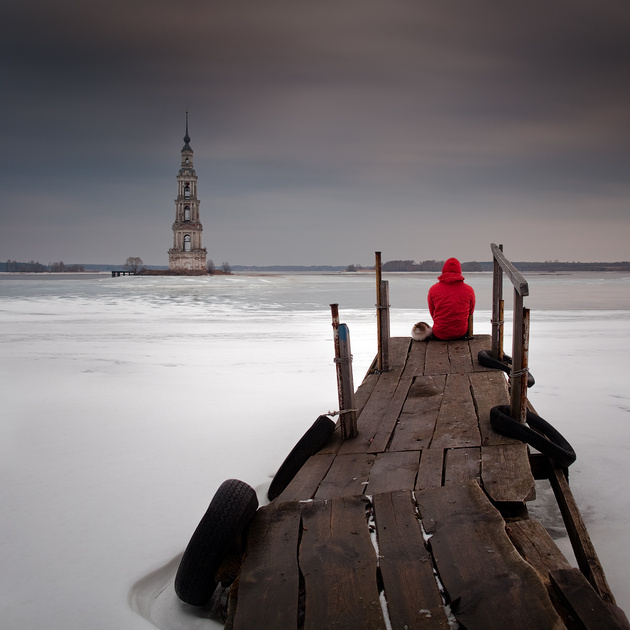 Затопленная колокольня. г.Калязин © Сергей Новожилов