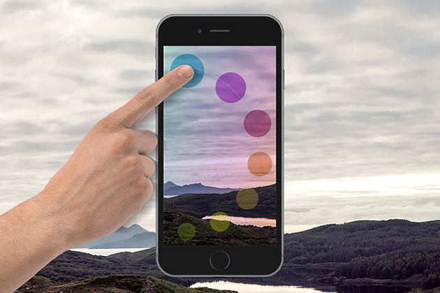 Приложение infltr позволяет обработать фотографии с пятью миллионами цветовых оттенков