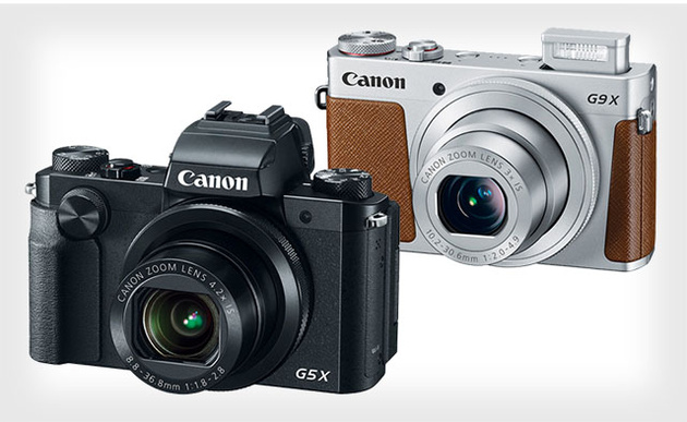 Canon PowerShot G5 X и G9 X – топовые компакты с матрицей 1”