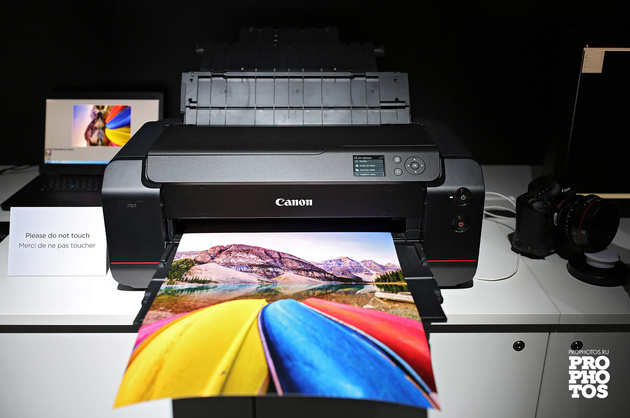 Прототип нового принтера семейства PIXMA PRO