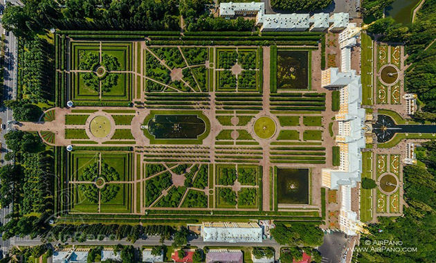 Верхний сад Петергофа, Санкт-Петербург, Россия
