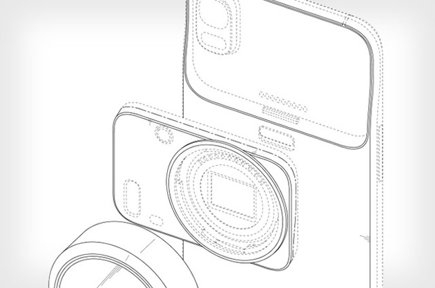 Патент Samsung – смартфон с заменяемым камерным модулем и сменными объективами