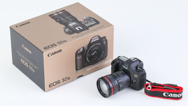 Модель Canon 5DS в масштабе 1:2,6 – с двумя USB-флешками в виде