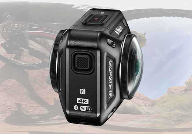 Nikon KeyMission 360 – экшн-камера для съемки 360° фото и видео в 4К