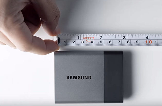 Samsung Portable SSD T3 – миниатюрный твердотельный накопитель емкостью 2ТВ