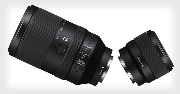 Новые объективы Sony FE 50mm f/1.8 и 70-300mm для полнокадровых камер
