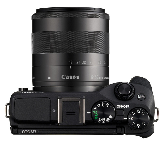 На этой иллюстрации – беззеркальная камера Canon EOS M3