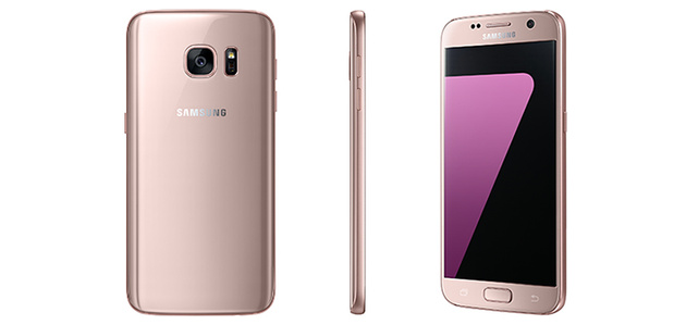 Samsung выпускает флагманы Galaxy S7 и S7 edge в новом цвете - розовое золото