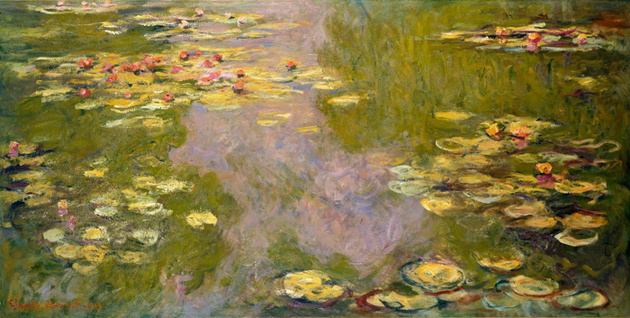 Клод Моне, «Пруд с водяными» лилиями, 1919 г.