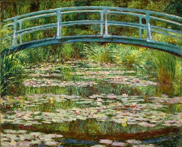 Клод Моне, «Мостик через пруд с водяными лилиями»