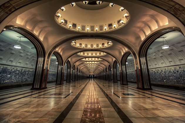 Станция Маяковская © Michael Murphy
