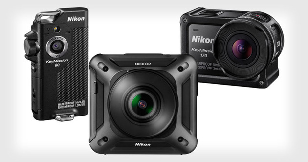Nikon пополняет серию экшн-камер KeyMission двумя новыми моделями 