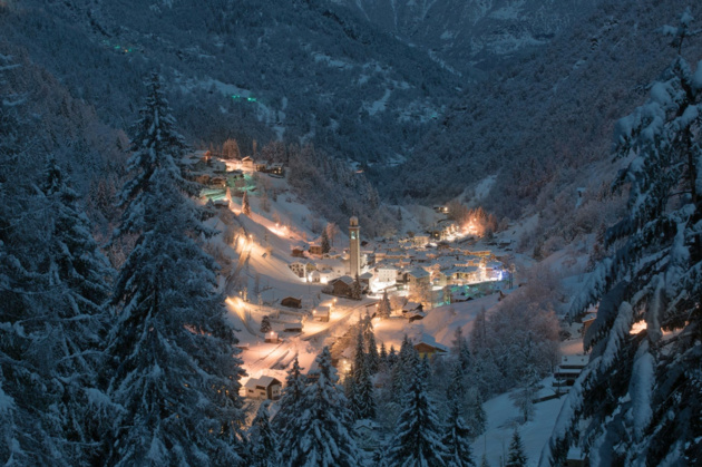 Night On Alps © Lorenzo Manni