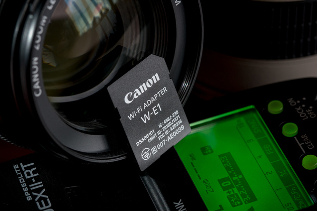 Обзор Wi-Fi адаптера Canon W-E1
