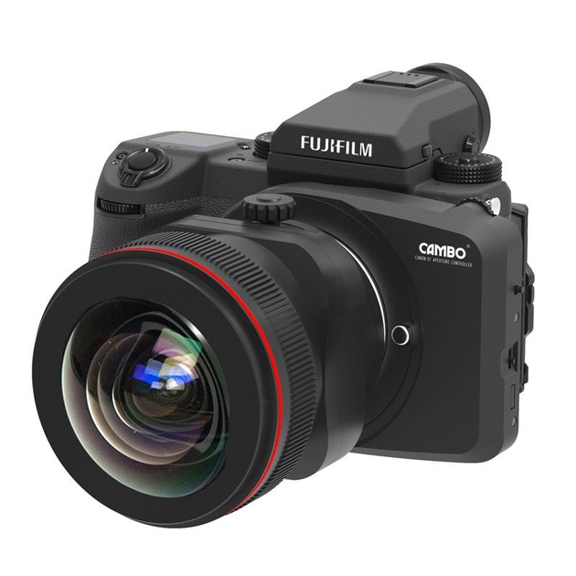 Адаптер Cambo CA-GFX – ставим объективы Canon EF на среднеформатную Fujifilm GFX