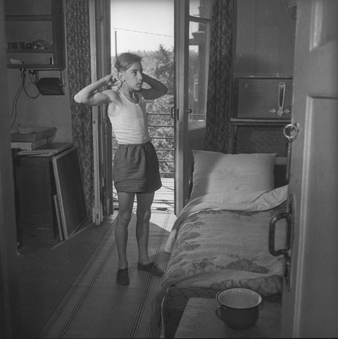 Сосед Вовка. Утро Москвы. 1956