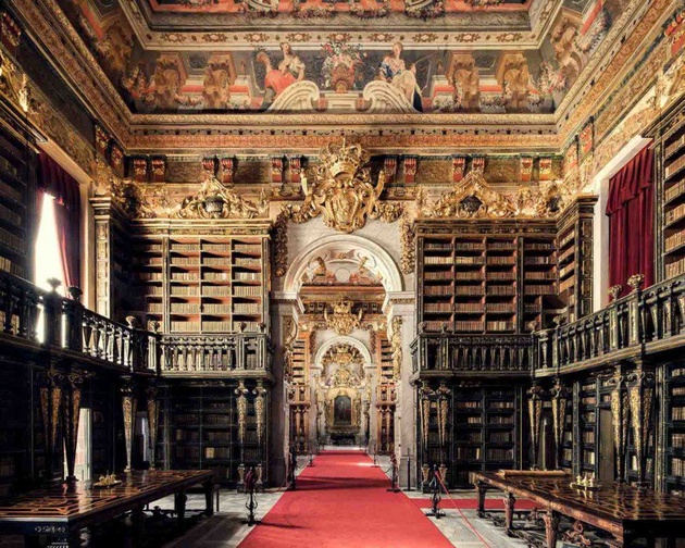Biblioteca Joanina, Coimbra, 1728
