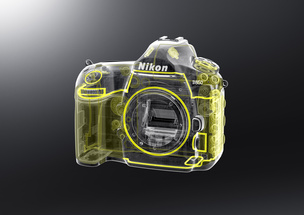 Схема резиновых уплотнителей в конструкции Nikon D850.