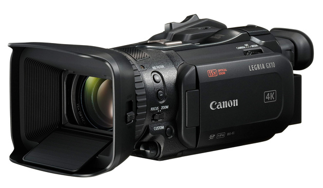 Canon Legria GX10: любительская видеокамера с 4K@50p