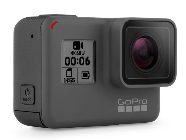 GoPro HERO6 Black – с видеосъемкой 4K @60p и новым чипом GP1