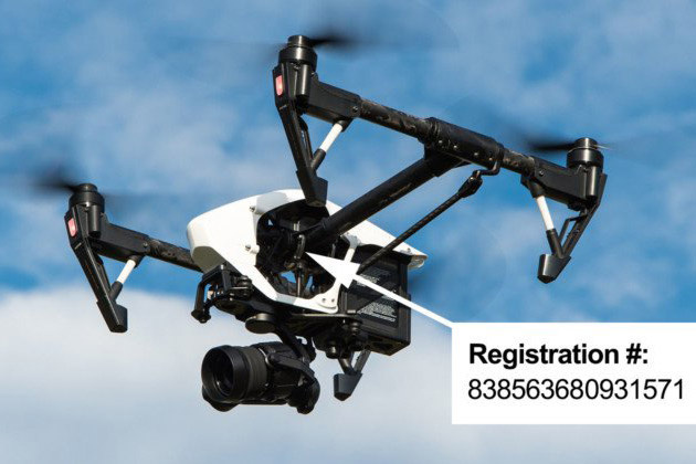 Технология DJI AeroScope для идентификации дронов в полете