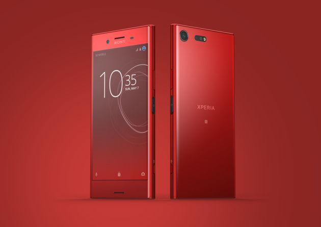 Sony Xperia XZ Premium теперь в красном цвете Rosso