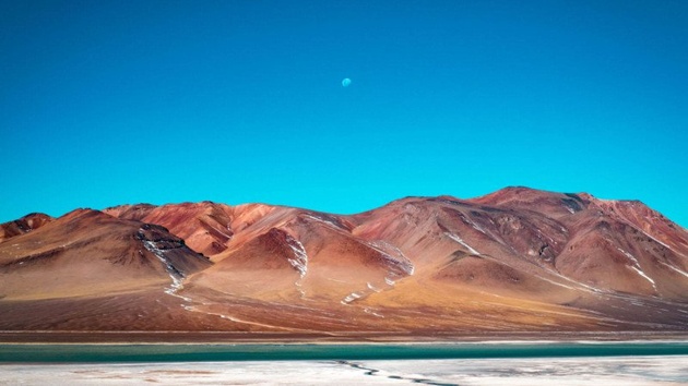 Пейзажные снимки из южноамериканской пустыни Атакама