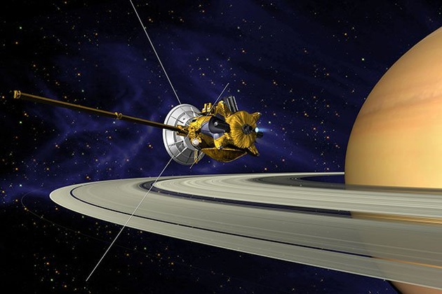 Космический зонд Кассини (симуляция)