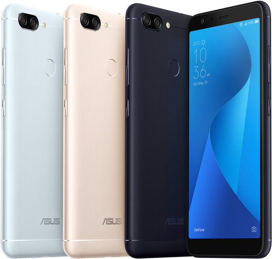 ASUS объявляет о запуске новой серии смартфонов ZenFone Max и представляет ZenFone Max Plus (M1)