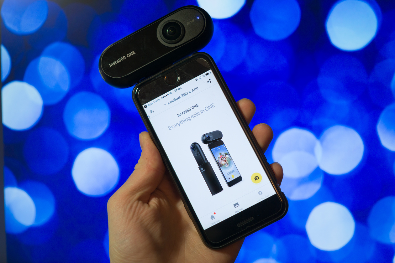 Обзор и тест видеокамеры Insta360 ONE