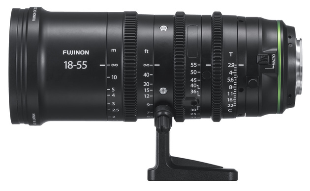 Кинообъективы FUJINON MKX 18-55mm T2.9 и FUJINON MK X50-135mm T2.9 