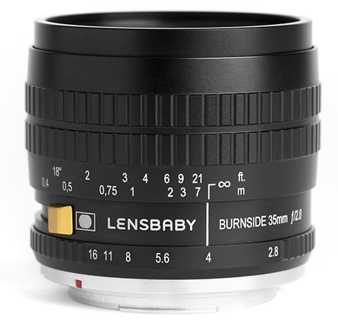 Lensbaby Burnside 35 – первый широкоугольный объектив Пецваля
