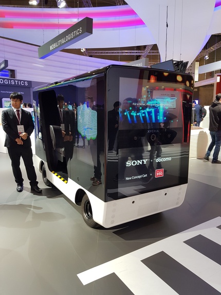 Транспорт настоящего и будущего на выставке MWC 2018