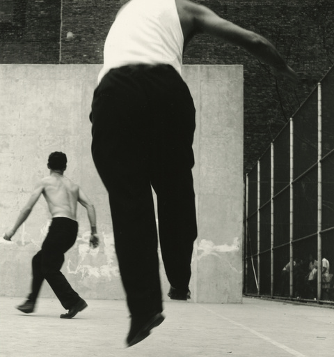 Handball Players, Houston Street, New York, 1955 
